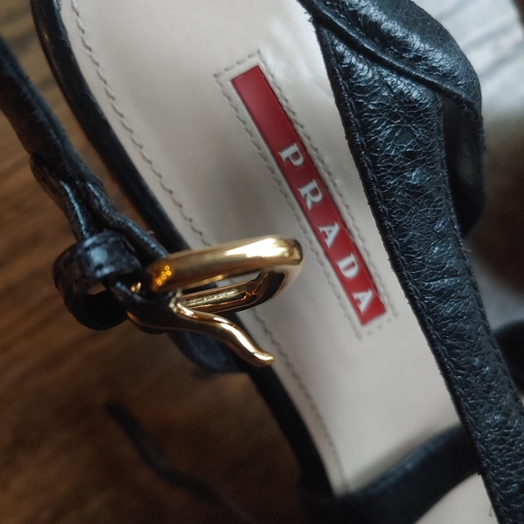 Prada shoes 38 womans 7 1/2 8 - Picture 2 of 10